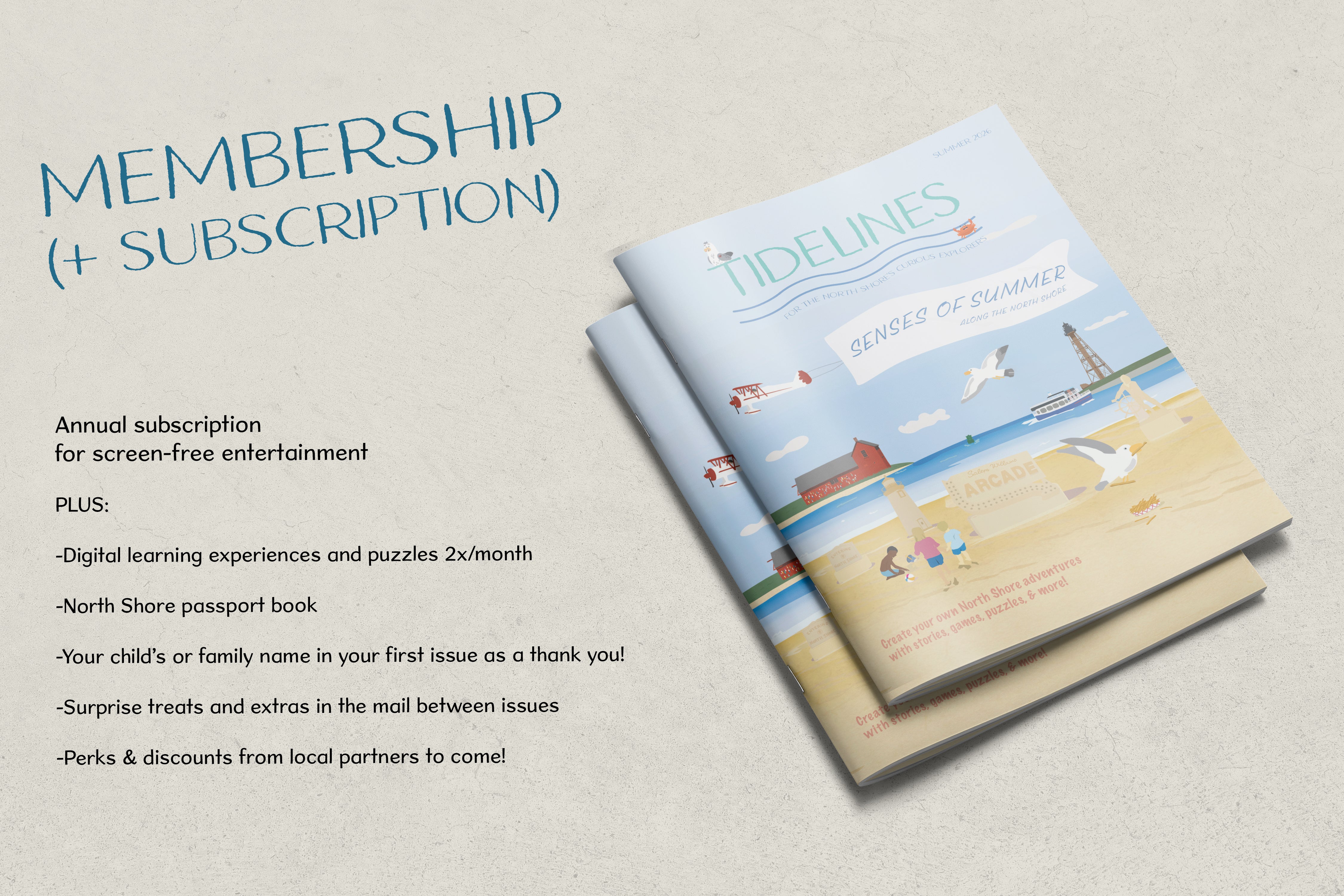 Tidelines Membership (+ Subscription)